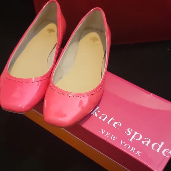 Kate Spade Vibrant Pink Ballet Flat - Picture 4 of 7